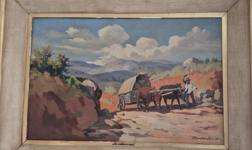 Peinture ancienne malgache