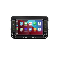Autoradio Carplay Sans Fil Skoda Octavia Golf 5/6 Touran Passat Polo Jetta GPS