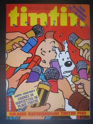 Journal tintin 1981 - journal, /