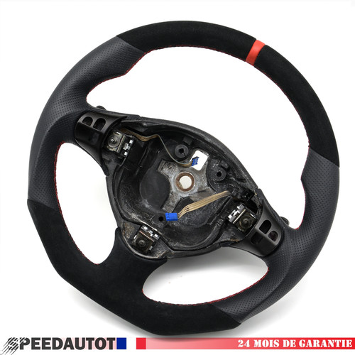 Tuning volant aplati alcantara - aplati,
