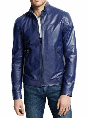Veste cuir véritable - veste, pour