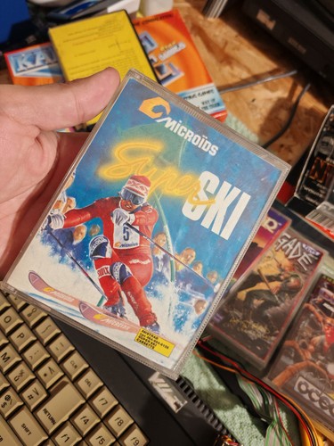 Amstrad cpc 464 super ski - amstrad,