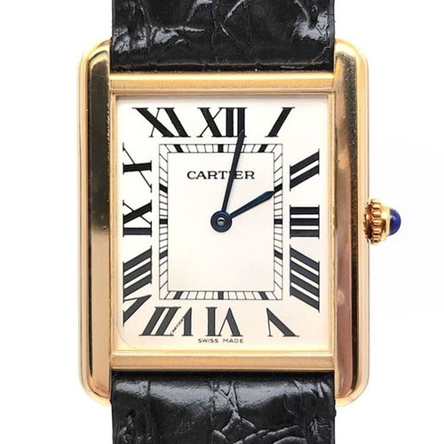 Cartier montre tank solo - montre,