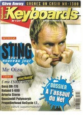 KEYBOARDS N°137 ROB MITCHELL & WARP RECORDS / RENE URTREGER / STING / MR OIZO
