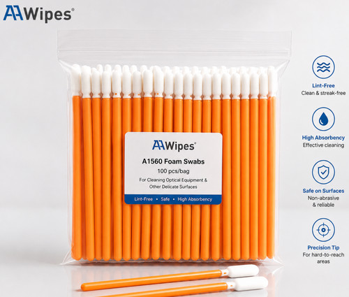 Aawipes foam cleaning swab 3 - cleaning,