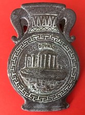 Pince à papier, trombone à ressort grec en forme d’Amphore, Parthénon / Char 