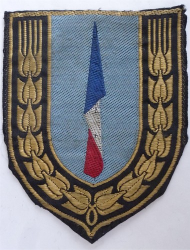 Ww2 insigne tissu cjf - ww2,