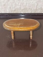 Table A Manger, Table Ovale  Vitrine miniature Maison de poupée,  Diorama 1:12