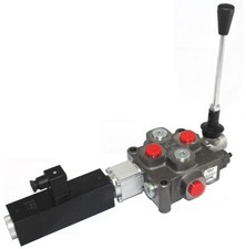 Vanne Monobloc, 1 Banque, 1/2 BSP, 90 L/min Moteur À Double Effet, 24V CC Sol