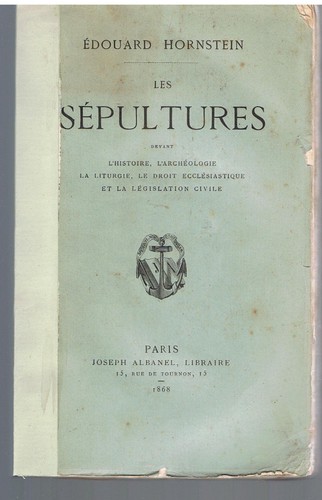Hornstein les sepultures - -,