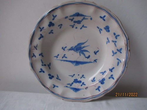 Ancienne assiette martres - ancienne,