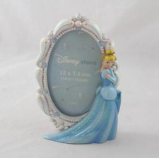 Cadre photo résine Cendrillon DISNEY STORE Princesse style miroir 15 cm (VI)
