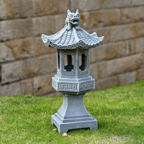 Lanterne pagode solaire - lanterne,