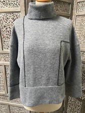 Pull stretch S/M col roulé