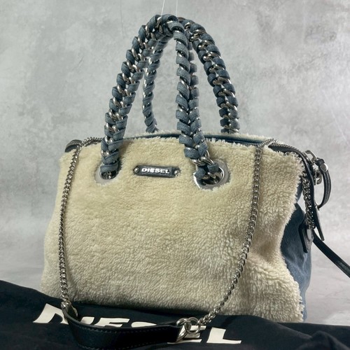 Diesel shearling denim 2way - diesel,