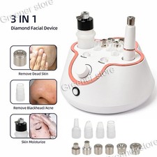 3 in 1 Diamant Microdermabrasion Vide Rajeunissement Peau Eau Vaporiser Machine