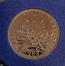 5 FRANCS SEMEUSE 1988 FDC