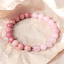 Natural Rose Quartz &