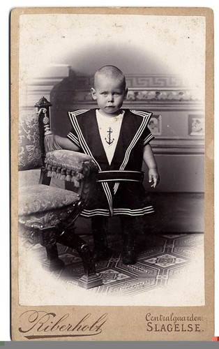 Photo cdv enfant garçon - photo, 1890