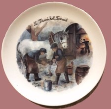 Assiette déco porcelaine