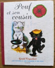 Livre Ancien Jeunesse Pouf Et Son Cousin Édition Gentil Coquelicot Hachette