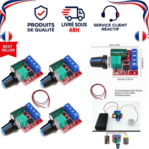 Régulateur vitesse moteur - de,