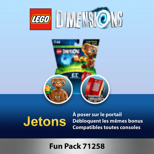 Lot jetons lego dimensions - 2,
