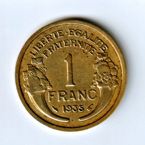 Franc morlon 1935 la - morlon, (la