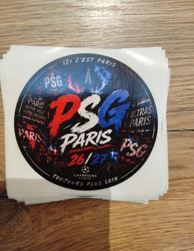 Stickers psg autocollants - 10,