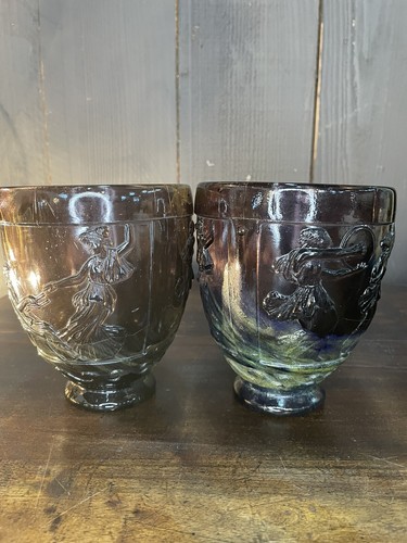 Une paire vases verre - vases, en