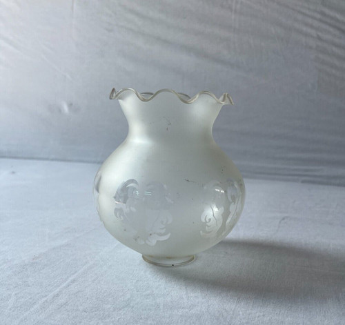 Globe verre blanc - globe, en