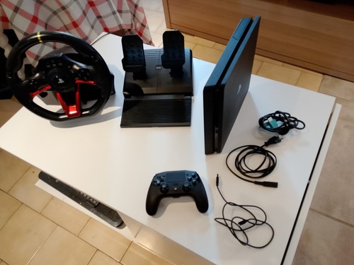 Ps4 slim 500gb - avec, volant
