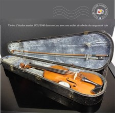 Ancien violon (son archet & sa