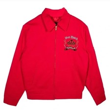 Von Dutch Red Zip-Up Jacket