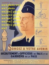 ww2 Photo CRS Police Armistice