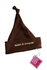 Bonnet BB&Co coton enfant marron Bébé à croquer  0 - 3 mois BB and Co