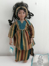 POUPEE ASHTON DRAKE GALLERIES 1995 - SERENA - 45cm Porcelaine et tissu - B30