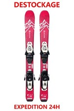 ski enfant occasion SALOMON "QST LUX" taille:80 cm = 0 mètre 80 + fixations