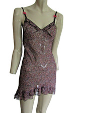 "JENNYFER" NUISETTE EN VOILE BRETELLES REGLABLES T.36/38  V/MESURES