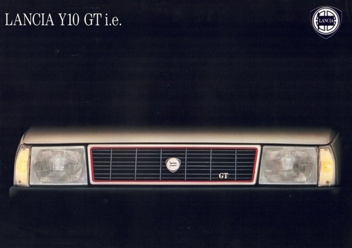 Catalogue brochure lancia y10 - catalogue,