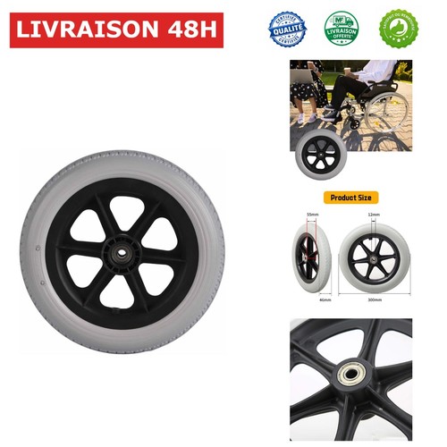 Roues avant fauteuil - avant, de