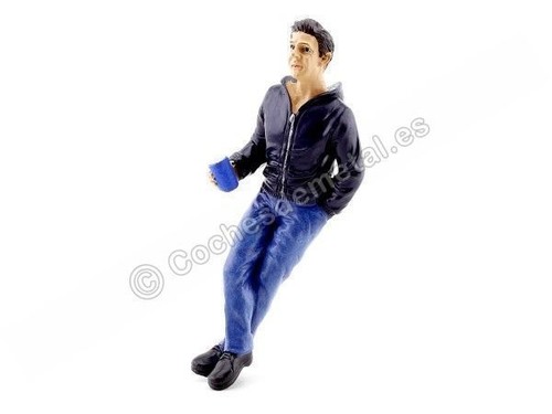 Figurine résine james - en, "james