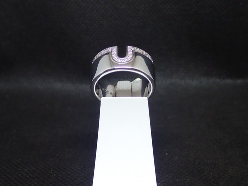Bague argent rhodié - , 925/000