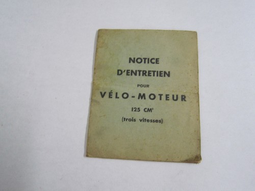 Notice entretien pour velo - entretien,