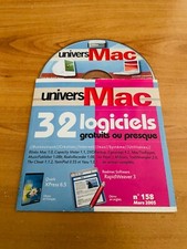 UNIVERS MAC CD-ROM N°158 | 32 LOGICIELS GRATUITS | RAPIDWEAVER | QUARK XPRESS