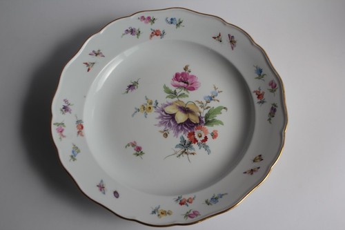Meissen assiette porcelaine - meissen,