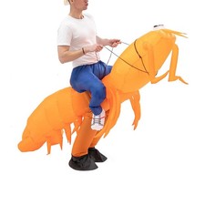 Costume de crevette gonflable