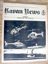 KAVAN NEWS CATALOGUE JOUETS ANCIENS MODELISME AVIONS HÉLICOPTÈRES