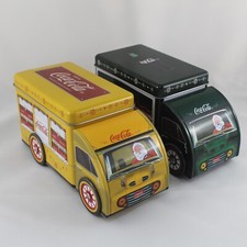 2 Boîtes Tôle Coca-Cola