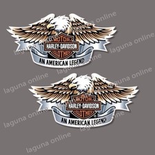 autocollant décalcomanie résistant aux intempéries logo harley davidson brill...